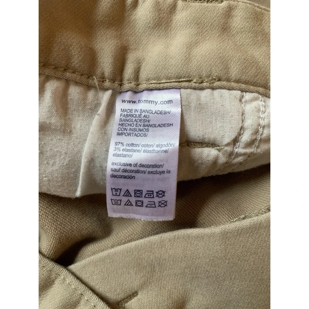 Tommy Hilfiger Beige Straight Pants, Men's Size‎ 38x30